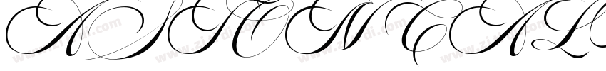 ASTON CALVIN字体转换